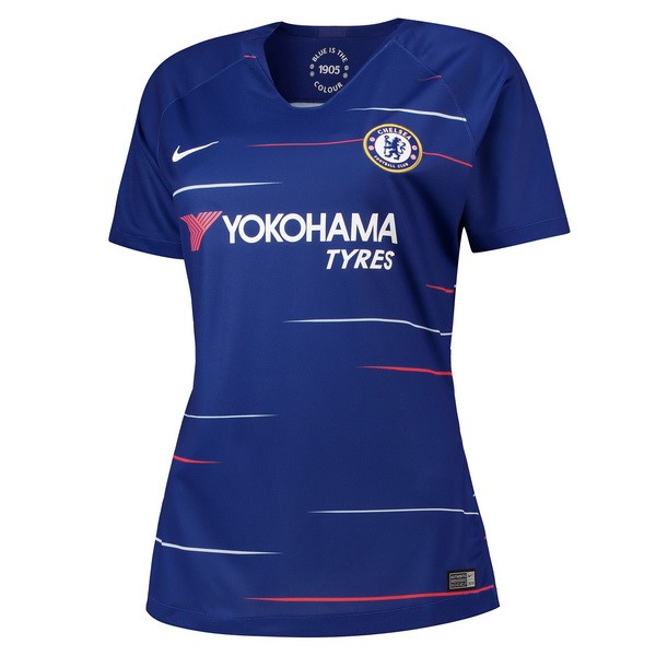 Maillot Football Chelsea Domicile Femme 2018-19 Bleu